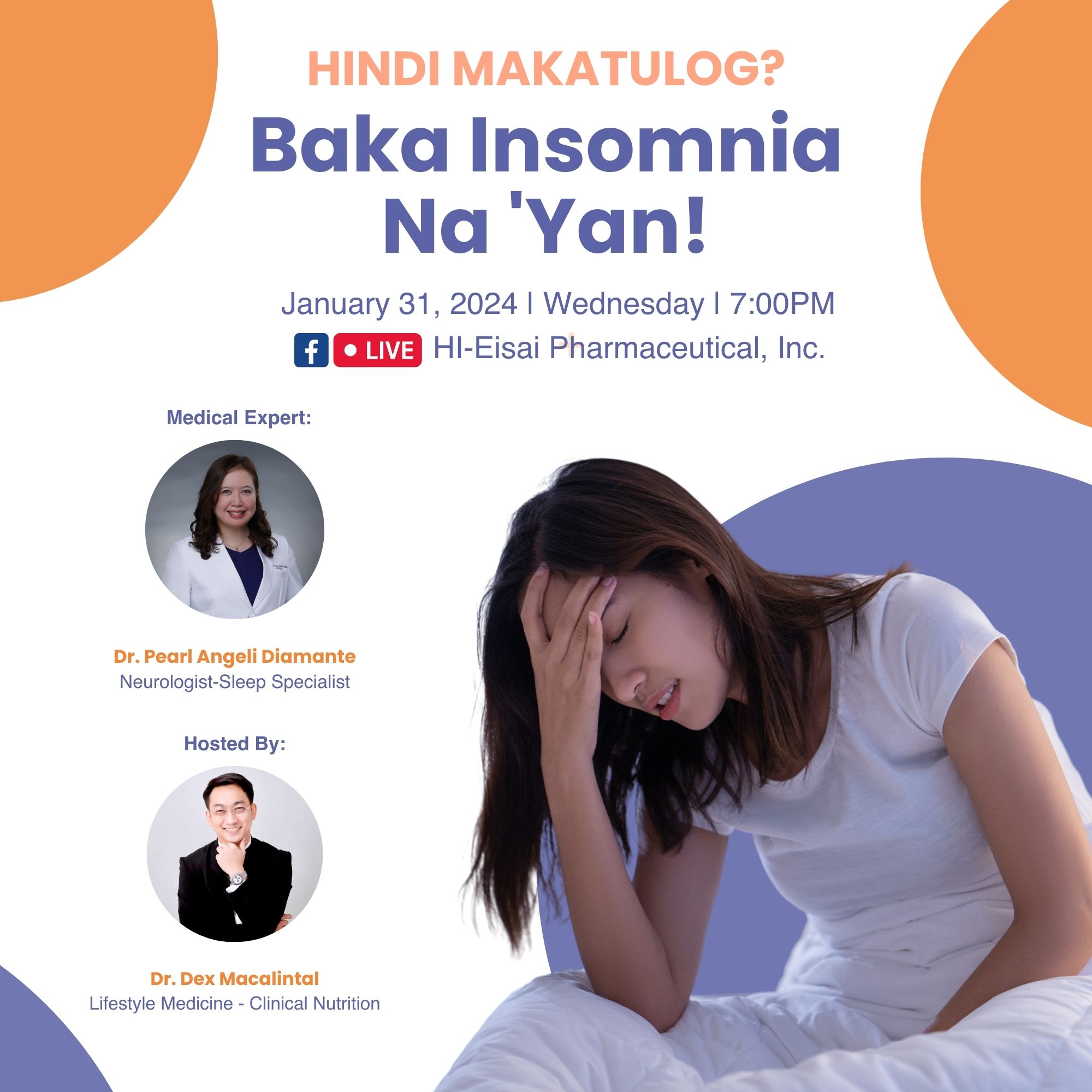 Hindi Makatulog? Baka Insomnia na ‘yan!